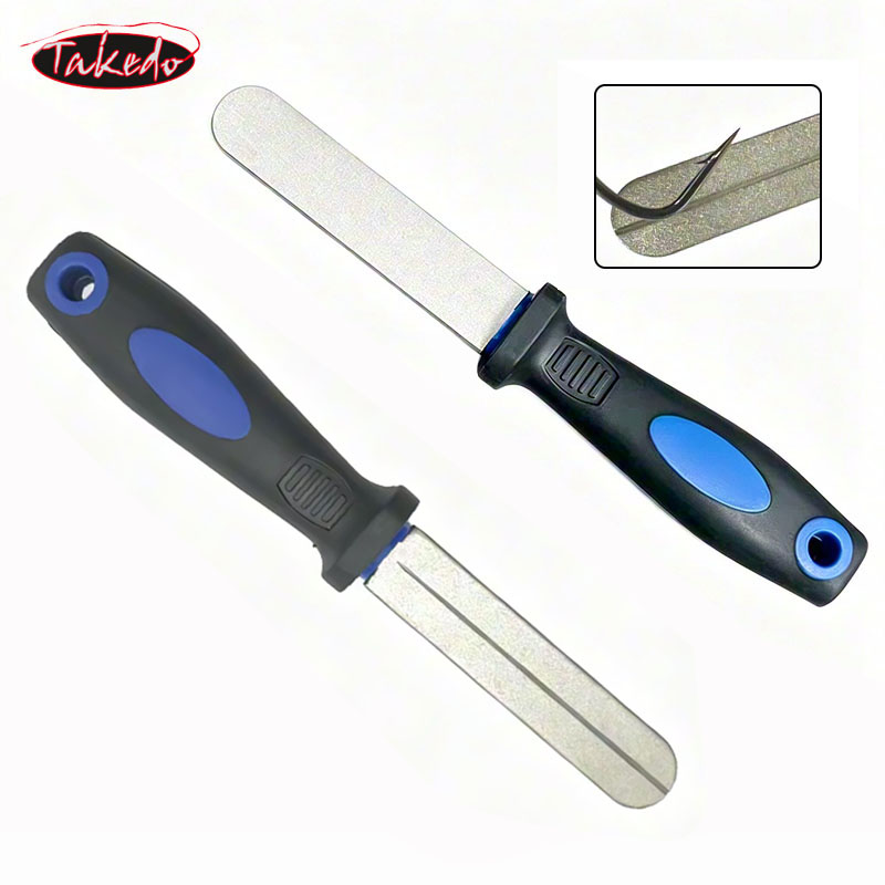 Fishing Hook Size - เครื่องมือลับคมเบ็ดตกปลา TAKEDO 150 มม. 40 กรัม