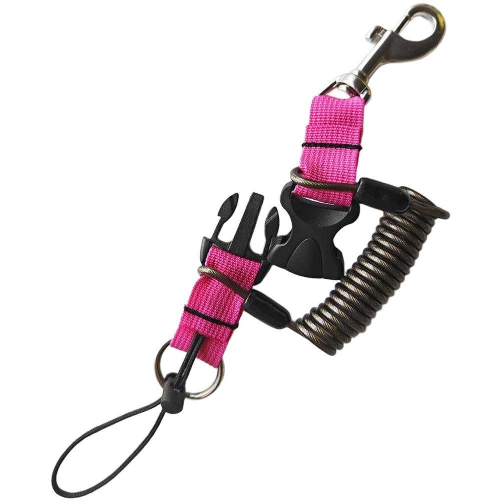 Fishing Hook - เชือกสปริงสแตนเลส 304 แบบยืดหดได้ ยาว 1.2 เมตร