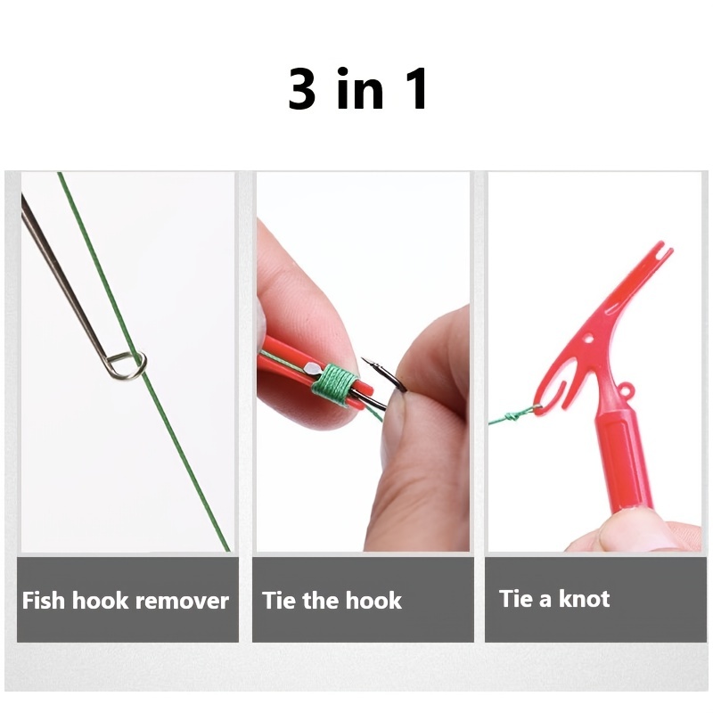 1 PC 3 in 1 EXTRACTOR ตกปลา Un - Fishing Hook Remover บทวิจารณ์และราคา