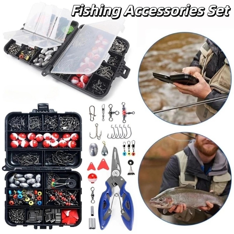 ชุดอุปกรณ์ตกปลาแบบลอยน้ำ 1 ชุด - Fishing Hook Box บทวิจารณ์และราคา