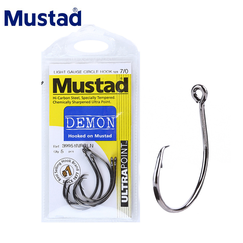 มัสแตด 39951 #   ตะขอตกปลาวงกล - Fishing Hook Assortment บทวิจารณ์และราคา
