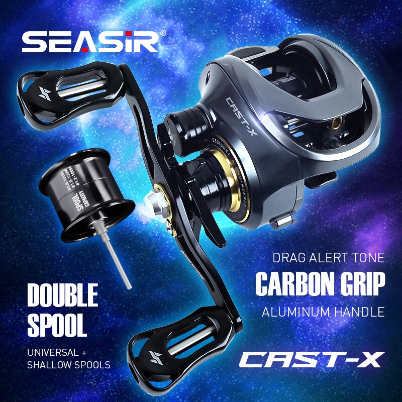 SEASIR Cast-X Baitcasting Reel - Abu Garcia Reel Max บทวิจารณ์และราคา