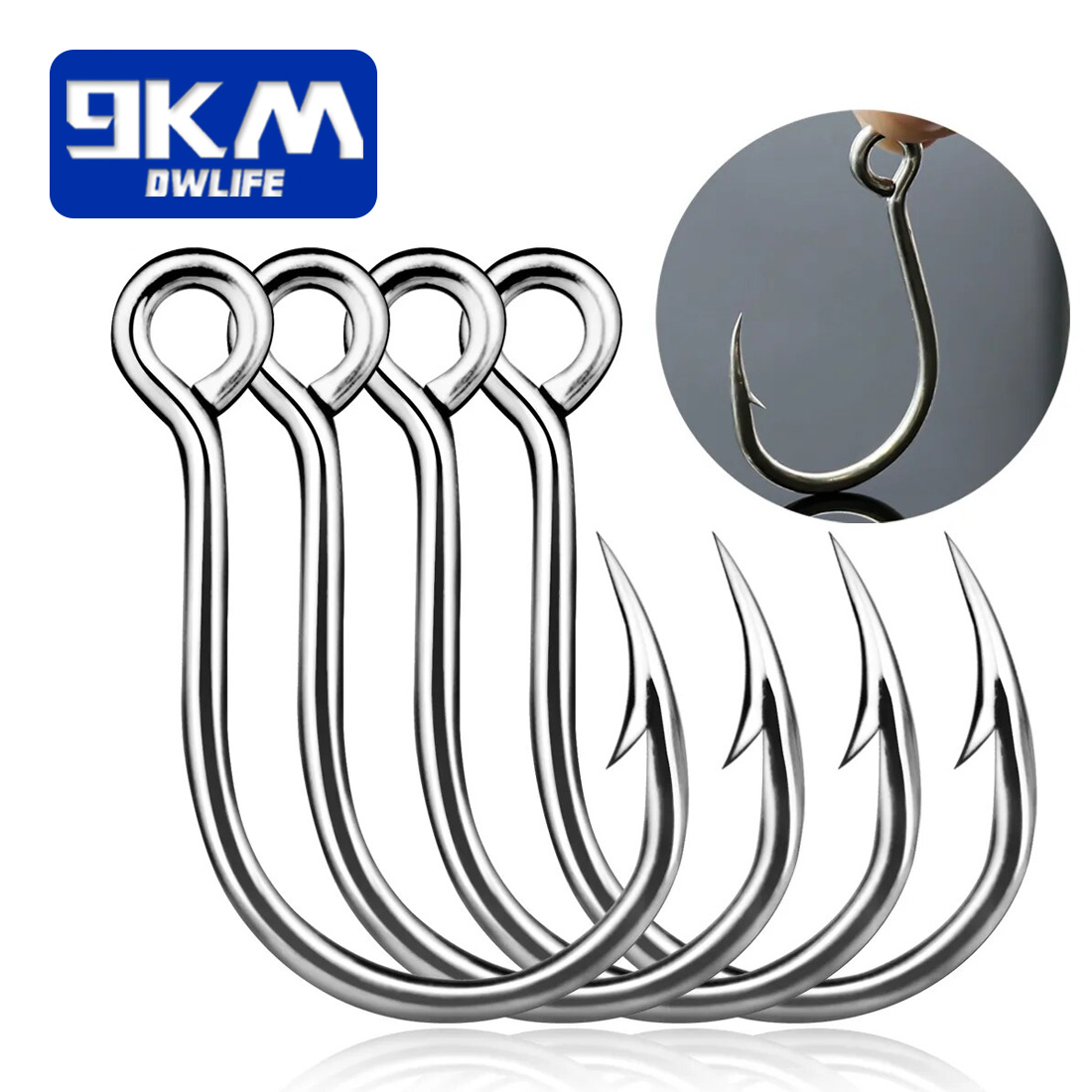 ตะขอตกปลา 9KM 25 ชิ้น Jig Hook - Fishing Hook Assortment บทวิจารณ์และราคา